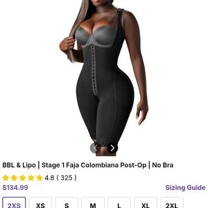 Colombiana Black Stage 1 Shapewear